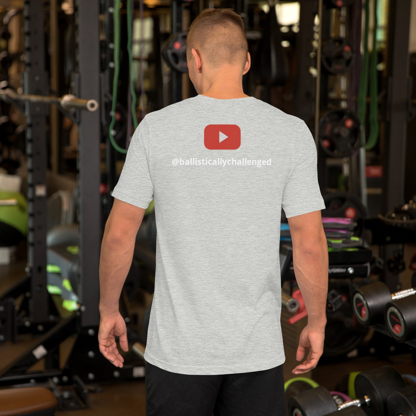 Ballistically Challenged YT t-shirt